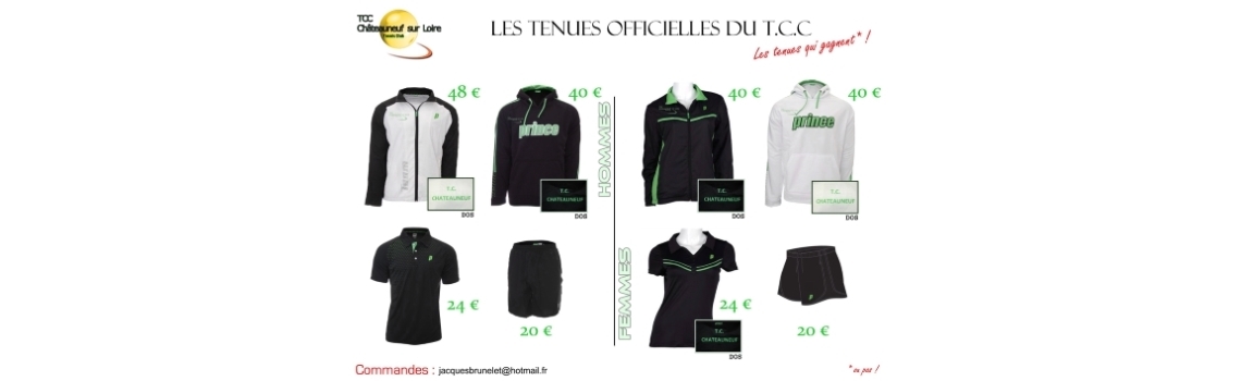 Tenues du TCC